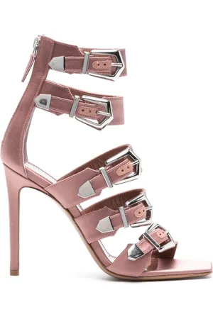 PARIS TEXAS Sko, Dame, Lyserød, 37 EU, Satin, Ursula Sandaler