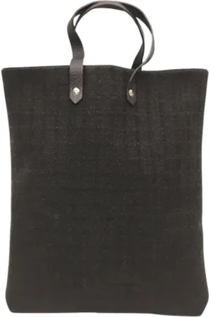 Hermès Pre-owned, Dame, Brun, ONE SIZE, Uld, Pre-owned Uld hndtasker
