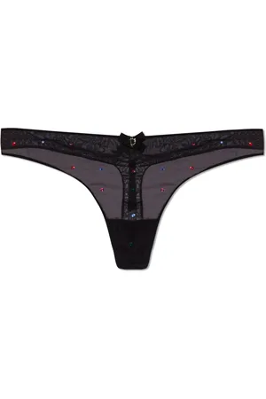 Dsquared2 Undertøj, Dame, Sort, M, Gennemsigtige trusser