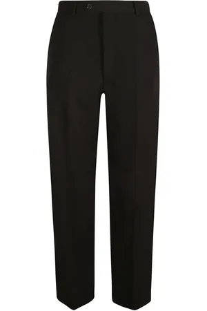 Balenciaga Bukser, Dame, Sort, 2XS, Uld, Løse sorte bukser