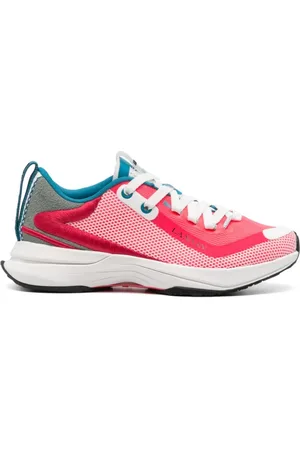 Lanvin Sko, Dame, Flerfarvet, 40 EU, Hvide Sneakers med 4,5 cm Hæl