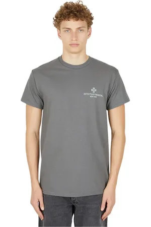 DTF.NYC Top, Herre, Grå, M, Bomuld, Tulipomania-inspireret T-shirt