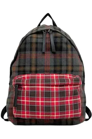 Givenchy Pre-owned, Dame, Flerfarvet, ONE SIZE, Tyl, Pre-owned Canvas rygsaekke