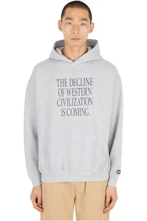 Liberaiders Sweathshirts & Hoodies, Herre, Grå, M, Bomuld, Militaristisk Decline Hættetrøje