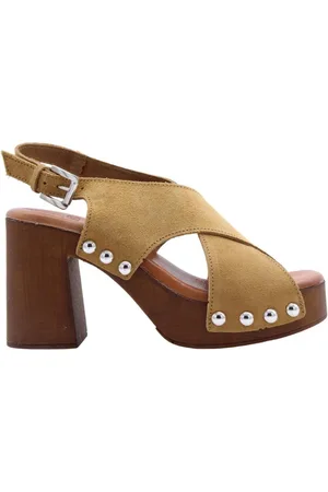 E mia Sko, Dame, Brun, 36 EU, Uld, Vannes Sandal