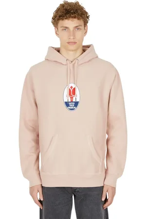 DTF.NYC Sweathshirts & Hoodies, Herre, Lyserød, M, Bomuld, Trident Hættetrøje