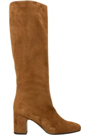 Fru.it Sko, Dame, Brun, 38 EU, Suede, Suede Støvle - Sigaro Farve