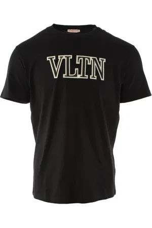VALENTINO Top, Herre, Sort, XS, Bomuld, Sort Vltn T-shirt til mænd