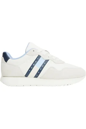 Tommy Hilfiger Sko, Dame, Flerfarvet, 40 EU, Læder, Eva Runner Mat Mix Sneakers