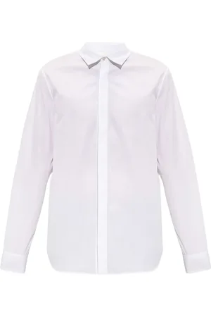 Jil Sander Skjorte, Herre, Hvid, 2XL, Bomuld, Løstsiddende skjorte