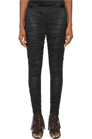 AC9 Bukser, Dame, Sort, S, Tyl, Tyl og Blonder Leggings