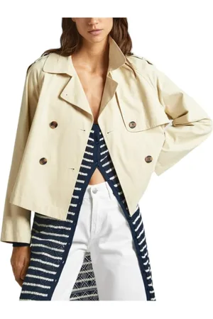 Pepe Jeans Jakke, Dame, , M, Uld, Sheila Trenchcoat