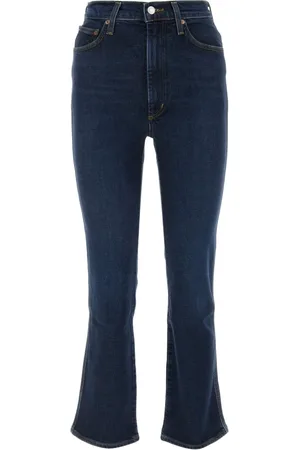 AGOLDE Jeans, Dame, Blå, W24, Denim, Kliske Denim Jeans