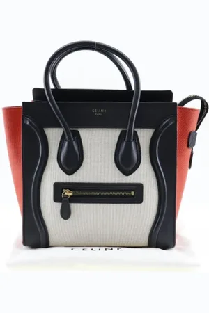 Céline Pre-owned, Dame, Flerfarvet, ONE SIZE, Læder, Pre-owned Laeder celine-tasker