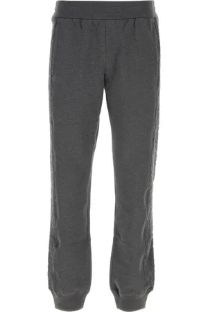 VERSACE Bukser, Herre, Grå, 2XL, Uld, Moderne Bukser