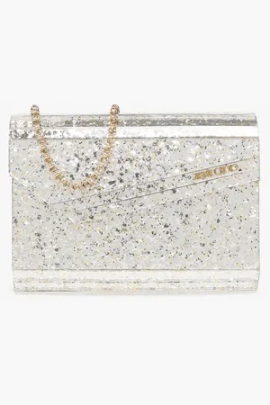 Jimmy Choo Taske, Dame, Grå, ONE SIZE, Uld, Candy Skuldertaske