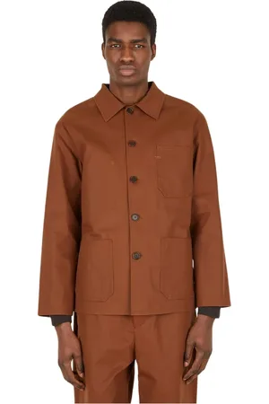 Meta Campania Collective Jakke, Herre, Brun, L, Bomuld, Klassisk Bomuld Workwear Jakke