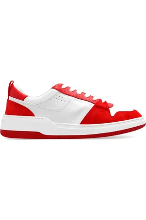 Salvatore Ferragamo Sko, Herre, Rød, 41 1/2 EU, Uld, Dennis Sneakers