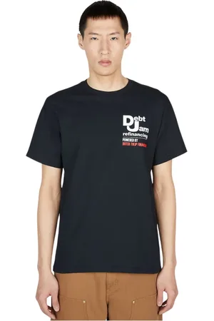 DTF.NYC Top, Herre, Sort, XL, Bomuld, Debt Jam T-shirt