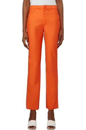 Maisie Wilen Bukser, Dame, , XS, Uld, Moderne Straight Leg Bukser