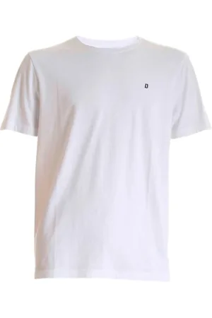 Dondup Top, Herre, Hvid, S, Bomuld, Klassisk T-shirt