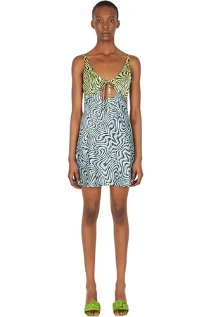 Maisie Wilen Kjole, Dame, Flerfarvet, XS, Polyester, Grafisk Motiv Mini Kjole