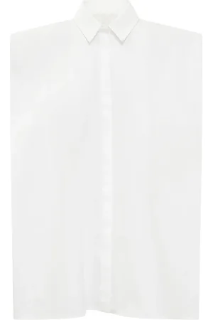Calcaterra Bluser & Skjorter, Dame, Hvid, XS, Uld, Top Shirt Over - Stilfuld og trendy