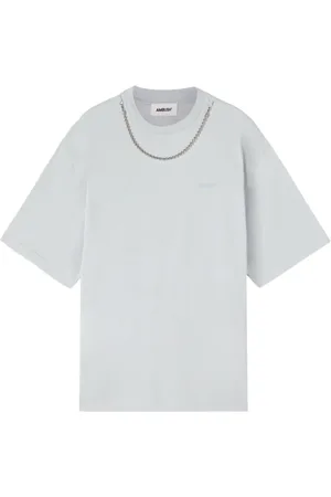 AMBUSH Top, Herre, Blå, M, Bomuld, Ballchain T-Shirt