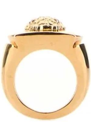 VERSACE Tilbehør, Dame, Gul, 54 MM, Uld, Medusa Guld Metalring