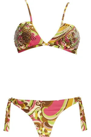 MISS BIKINI Badetøj, Dame, Flerfarvet, L, Bikinis