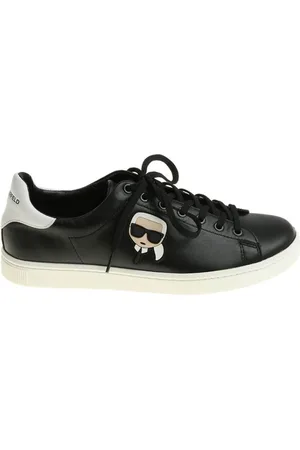 Karl Lagerfeld Sko, Herre, Sort, 44 EU, 3D Lace Sneakers