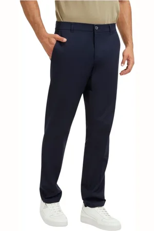 Guess Bukser, Herre, Blå, W36, Bomuld, Skinny Stretch Chino - Daniel