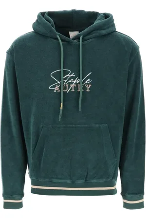Autry Sweathshirts & Hoodies, Herre, Grøn, S, Bomuld, Jeff Staple Samarbejde Hoodie