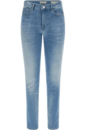 Guess Jeans, Dame, Blå, W29, Bomuld, Skinny Jeans med 5 lommer