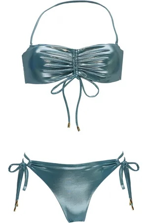 MISS BIKINI Badetøj, Dame, Blå, L, Bikinis