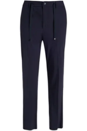 Brian Dales Bukser, Herre, Blå, 2XL, Uld, Moderne Bukser