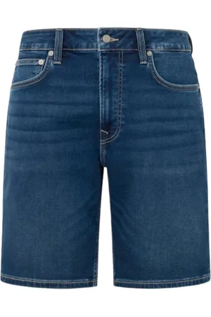 Pepe Jeans Shorts, Herre, Blå, W34, Denim, Afslappede Bermuda Shorts