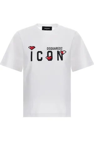 Dsquared2 Top, Dame, Hvid, M, Klassisk T-shirt