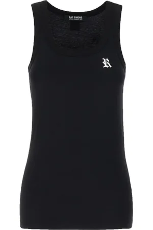 RAF SIMONS Top, Dame, Sort, XS, Uld, Stilfuld Top