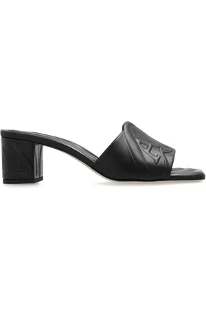 Alexander McQueen Sko, Dame, Sort, 36 EU, Læder, Hælede mules
