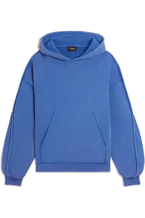 Axel Arigato Sweathshirts & Hoodies, Herre, Blå, XL, Bomuld, Kansas Vasket Hoodie