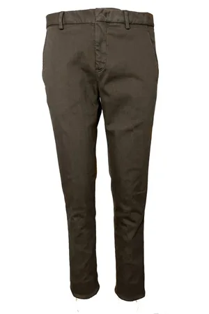 PT01 Bukser, Herre, Brun, W35, Bomuld, Wonder Fit Chinos - Mørkebrun