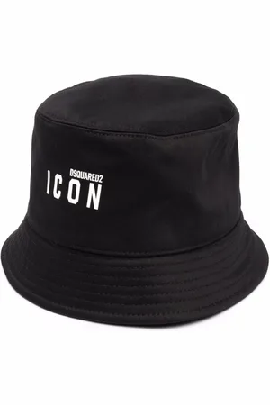 Dsquared2 Tilbehør, Herre, Sort, S, Uld, Stilfuld Hat