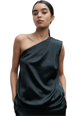 Ahlvar Gallery Top, Dame, Grøn, XL, Satin, Elle satin tank
