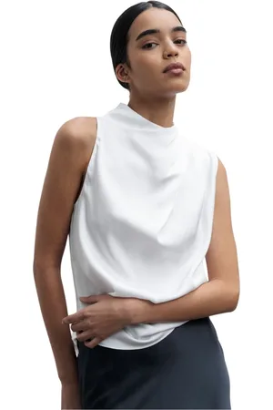 Ahlvar Gallery Top, Dame, Hvid, XL, Lima silketop