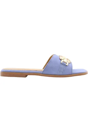 CTWLK. Sko, Dame, Blå, 37 EU, Uld, Brantome Mule