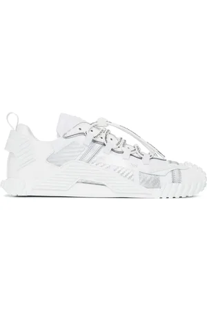 Dolce & Gabbana Sko, Herre, Hvid, 43 1/2 EU, Uld, Hvide NS1 Sneakers