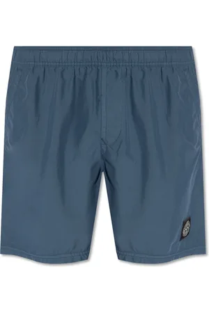 Stone Island Badetøj, Herre, Blå, L, Nylon, Badeshorts