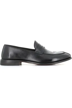 ALBERTO FASCIANI Sko, Herre, Sort, 42 1/2 EU, Læder, Loafers