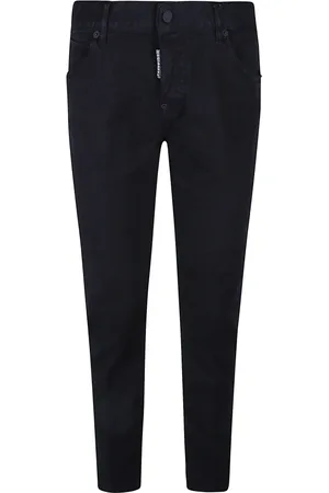 Dsquared2 Jeans, Dame, Sort, XS, Denim, Sort skinny cropped denim jeans